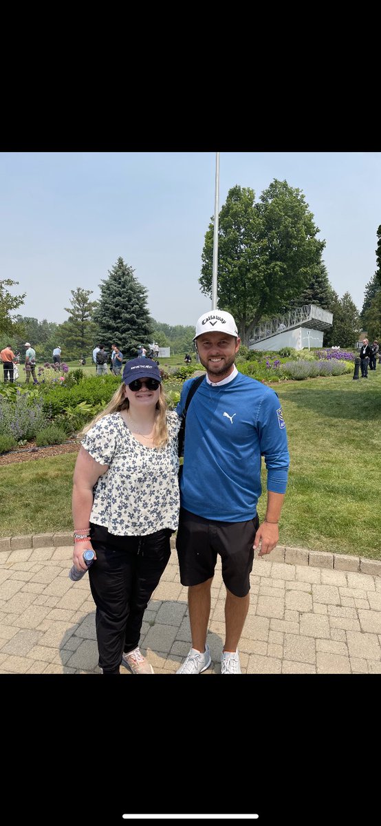 EloraPowell3's tweet photo. Today was a great day checking out the @RBCCanadianOpen was nice to meet @TommyFleetwood1 @adamsvensson59 and @ChrisStroudPGA even got a quick glimpse of Mr Mcilroy #RBCCanadianOpen #PGATour #Golf https://t.co/6MCiyF5hgk