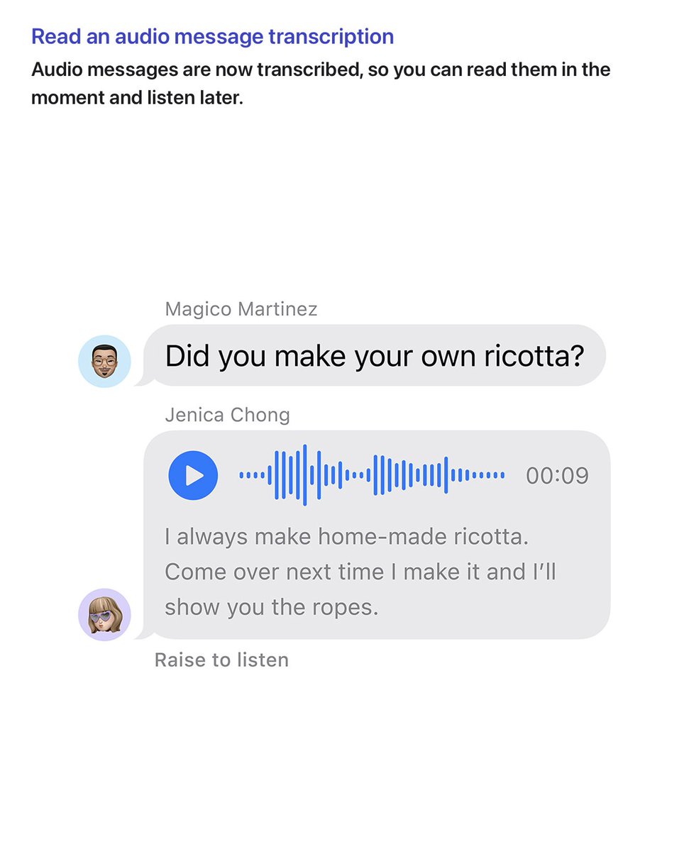 KaptionAI's tweet image. Congrats @Apple !

We made this same feature in January, as a Chrome Extension, for Whatsapp Web!

No need to buy an iPhone 13 for it though ;)