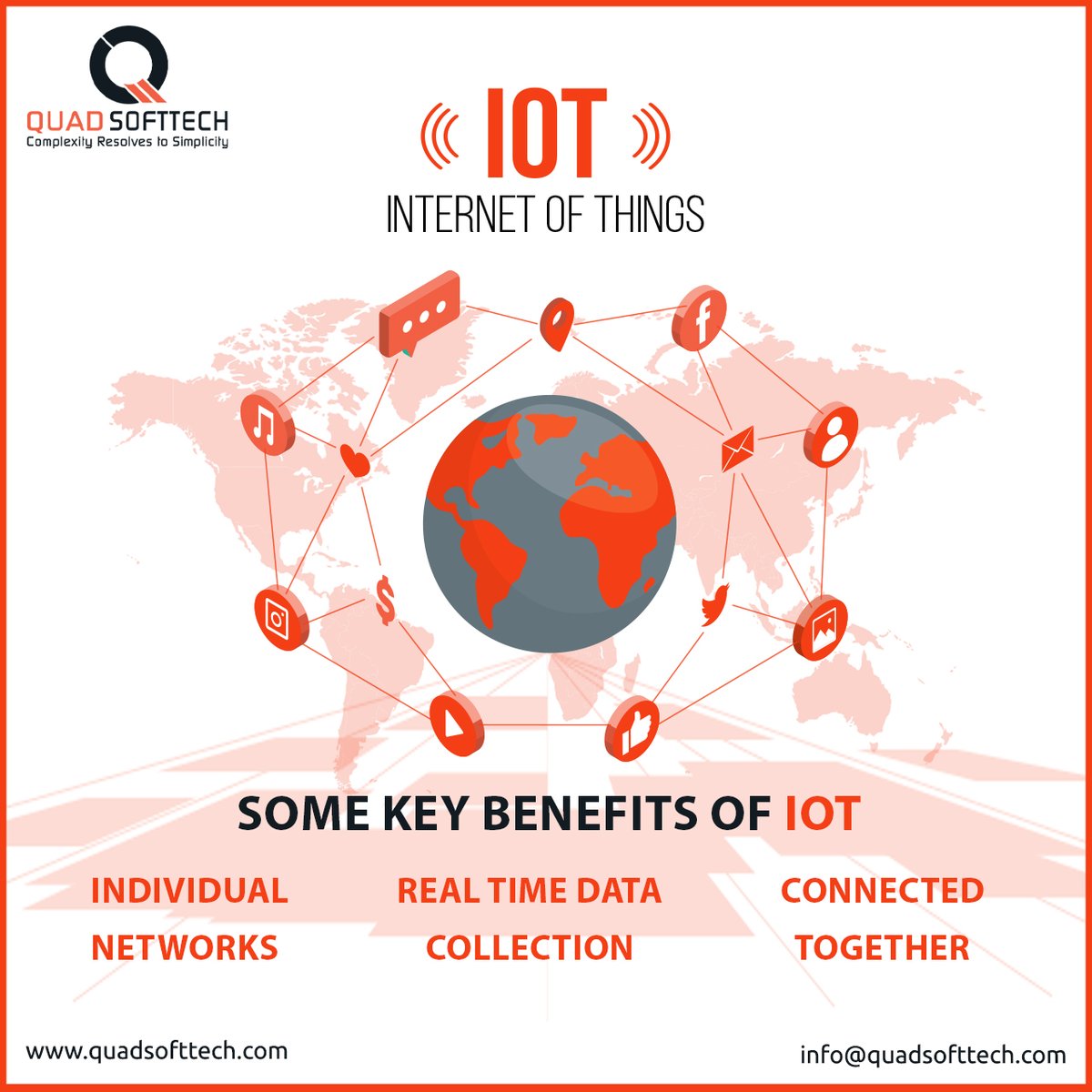 QuadSoftTech's tweet image. If you think that the internet has changed your life, think again. The Internet of Things is about to change it all over again!

#QuadSoftTech #IoTDevices #ArduinoIoT #ConnectIoToverInternet #IoT #SDIoT #IoTDeviceoverInternet #IoTNetwork #RemoteConnectIoT #Suart #Gujarat #India