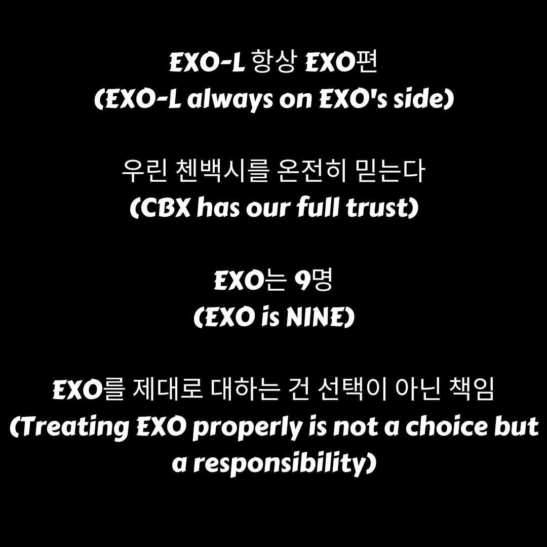bestofbyunbaek's tweet photo. In collaboration with international fanbases, a LED truck will be outside SMEnt building today (11am-7pm KST). We hope our message reflects fans' sentiments. Thank you for your support!

#EXO를_제대로_대하는_��_선택이_아닌_책임
#우린_첸백시를_온전히_믿는다
#EXOL_항상_EXO편 https://t.co/ts8kgeGPMb