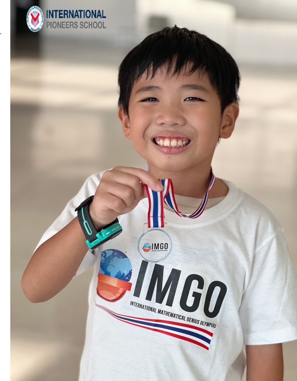 ips_thailand's tweet photo. Warmest Congratulations to Paul, Y3 student, Bangkhae Campus for winning a silver medal in International Mathematical Genius Olympiad (primary A group) last May 6, 2023. Paul competes with thousands of participants and he will be representing the region in the next competition. https://t.co/thTmaXTm4O