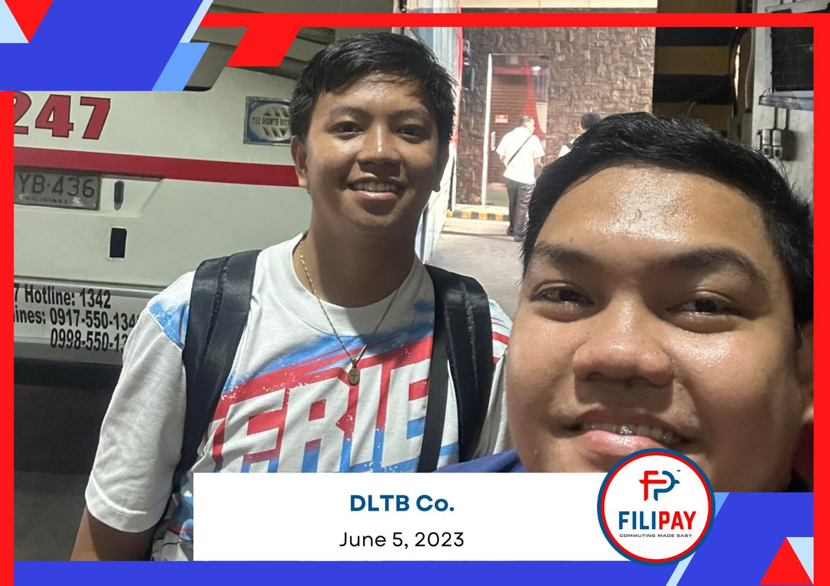 filipayofficial's tweet photo. Monday, 𝗝𝘂𝗻𝗲 𝟬𝟱, 𝟮𝟬𝟮𝟯, we held an exciting Beta Testing event at DLTB Co.

Schedule your FREE demonstration by contacting us at business@seapps-inc.com or giving us a call at 09190789344.
#FILIPAY
#CommutingMadeEasy https://t.co/FRqLubzEYW