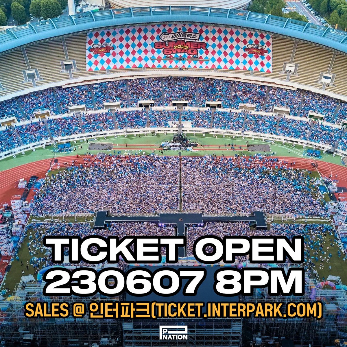 OfficialPnation's tweet photo. [PSY]
Ticket Open D-DAY!

#싸이흠뻑쇼2023 #SUMMERSWAG2023
#서울 #원주 #여수 #수원 #보령 #익산 #인천 #대구 #부산
#TicketOpen #230607_8PM
#수요일 #저녁여덟시부터
#인터파크에서 #interparkticket https://t.co/1QvPERromu