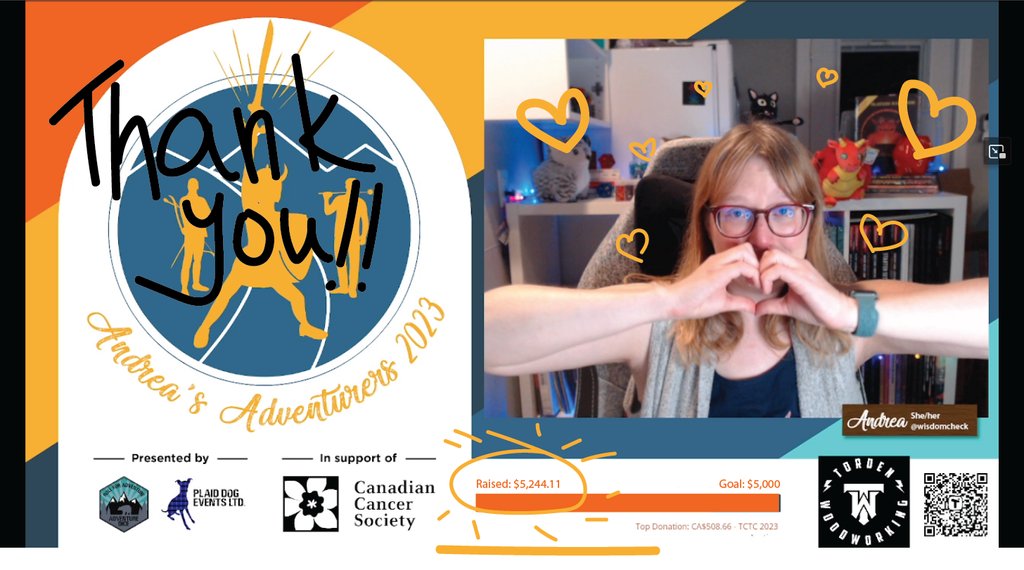 Andrea's Adventurers Charity RPG Weekend tweet media