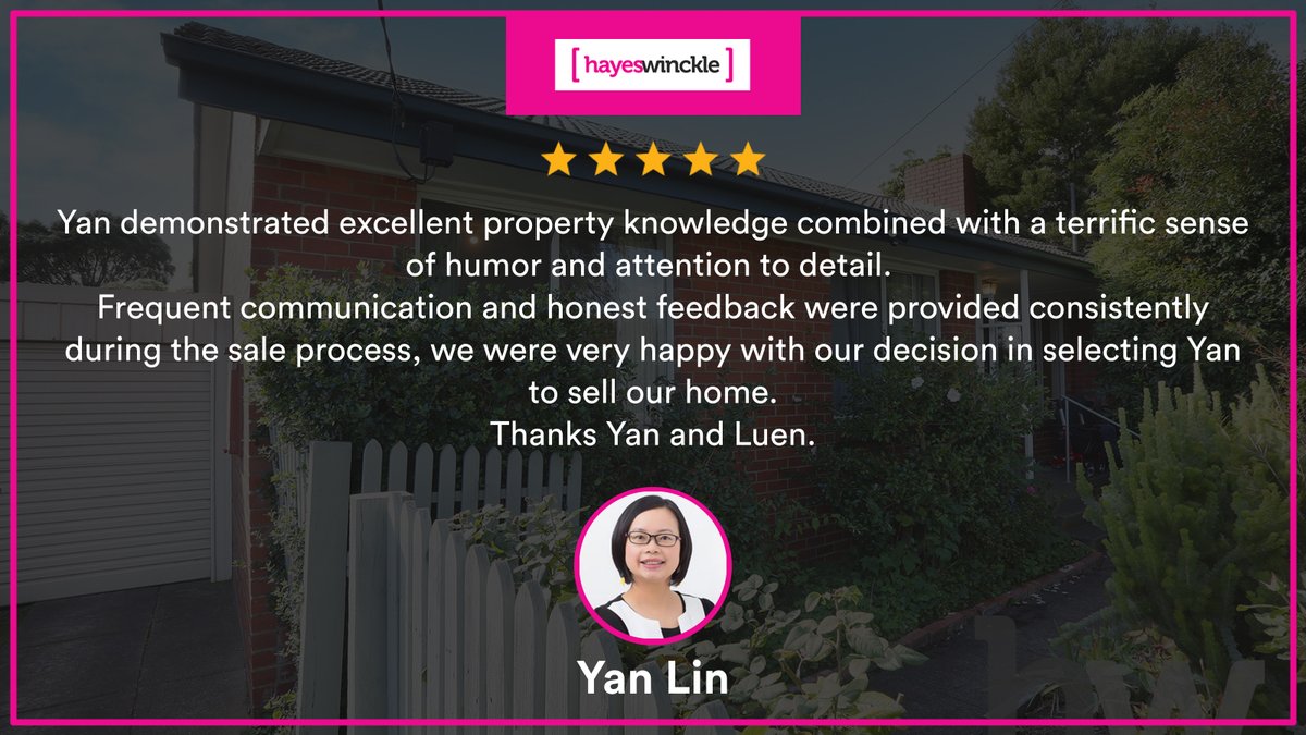 Yan Lin- Hayeswinckle Director tweet media