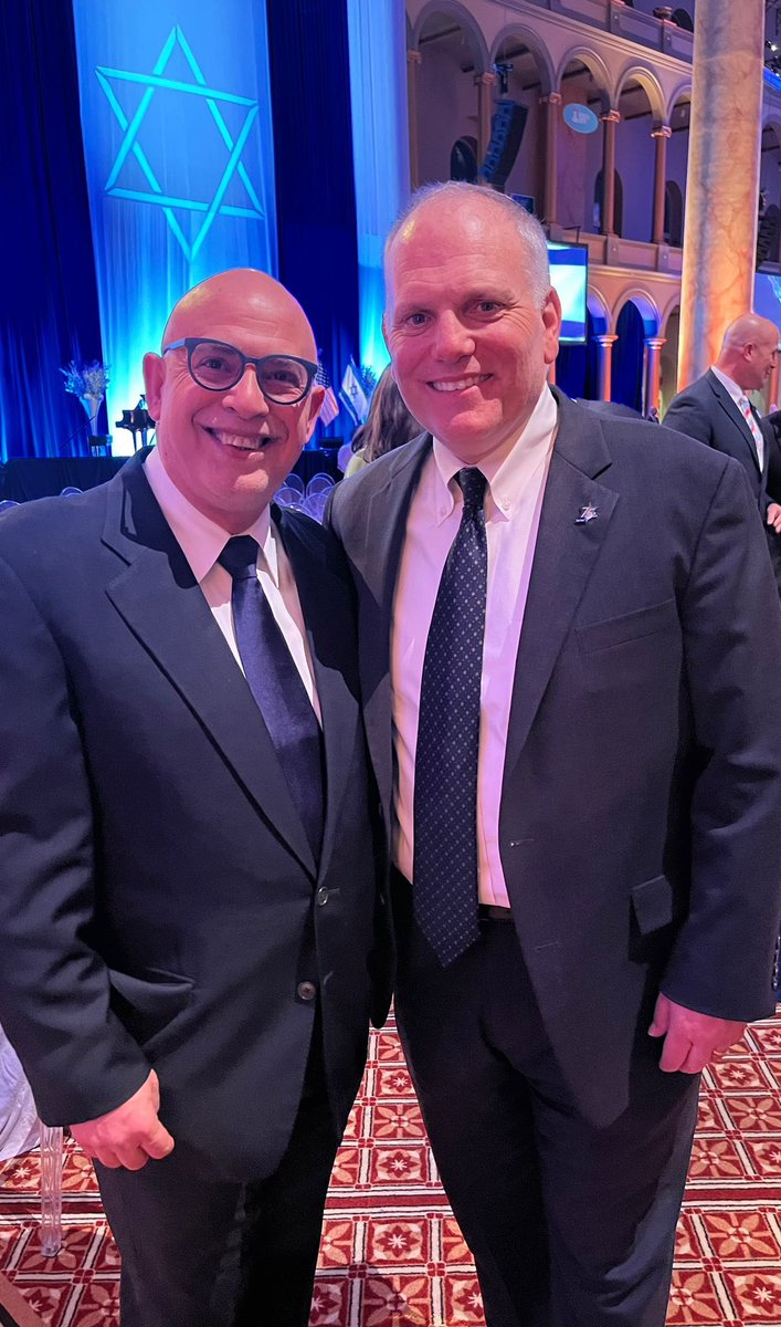 A thrill to celebrate #Israel75 with my long-time pal @SinaMihandoost