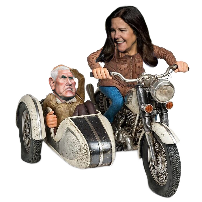 LeftoverNews's tweet photo. .@Mike_Pence is a #MotorcycleMamasBoy https://t.co/fHzJz5XGlQ