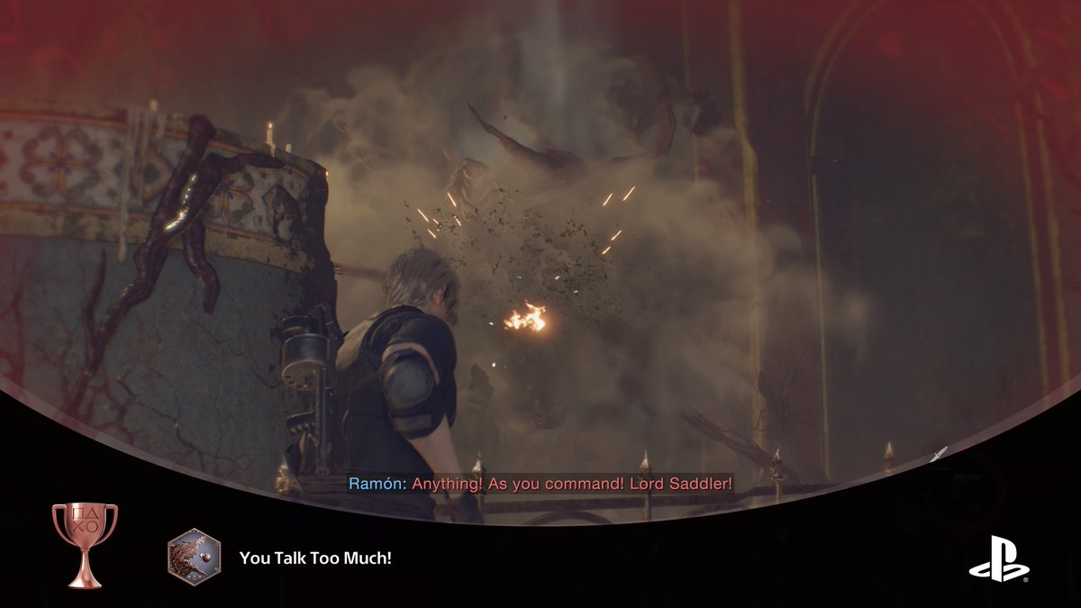 frazierhicks's tweet photo. Resident Evil 4
You Talk Too Much! (BRONZE)
#PlayStationTrophy
#RE4  #PS5Share, #ResidentEvil4 https://t.co/w95TNNH0ab