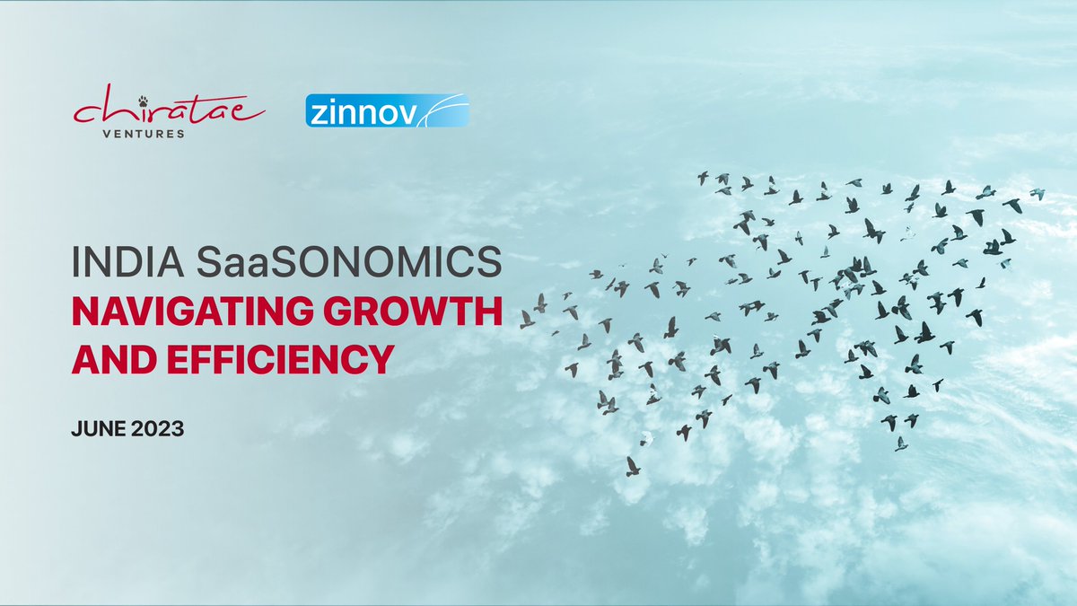 Presenting the "INDIA SaaSONOMICS: Navigating Growth and Efficiency" by Chiratae and Zinnov. The 3rd edition of the India SaaS Report reveals that Indian SaaS companies are doubling down on growth (revenue generation) while ensuring operational and capital efficiency.