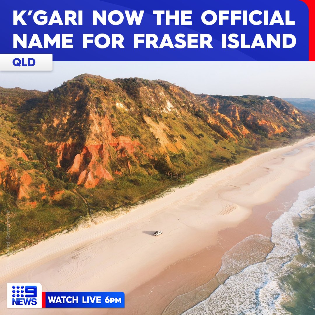 K'gari is now the official name for Fraser Island, the world's largest sand island located right here in Queensland. Following extensive consultation with the local Butchulla people, tourism bodies and government agencies, the 19 hectares of land have also been returned to its…