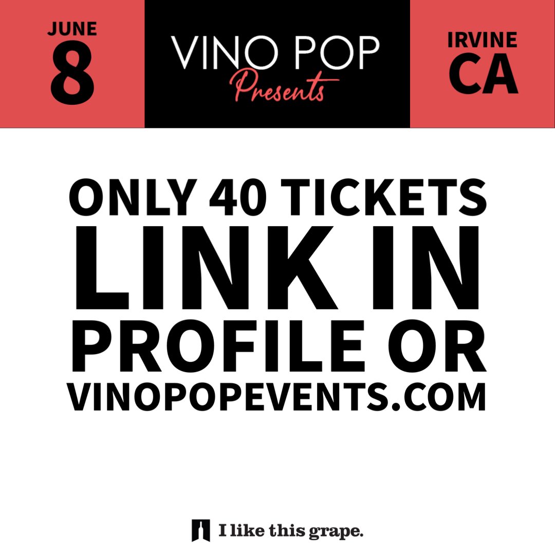 I like this grape. (@ilikethisgrape) on Twitter photo We’re hosting ONX Winery from Paso this Thurs at Irvine Spectrum. JEFF STREKAS from ONX is presenting 5 highly rated wines presenting and tasting us through a fun journey! Only 40 total seats. Thursday June 8 from 630-830pm <a href="/irvinespectrum/">IrvineSpectrumCenter</a> #irvine #wine vinopopevents.com/june-8-onx-win… We’re hosting ONX Winery from Paso this Thurs at Irvine Spectrum. JEFF STREKAS from ONX is presenting 5 highly rated wines presenting and tasting us through a fun journey! Only 40 total seats. Thursday June 8 from 630-830pm <a href="/irvinespectrum/">IrvineSpectrumCenter</a> #irvine #wine vinopopevents.com/june-8-onx-win…