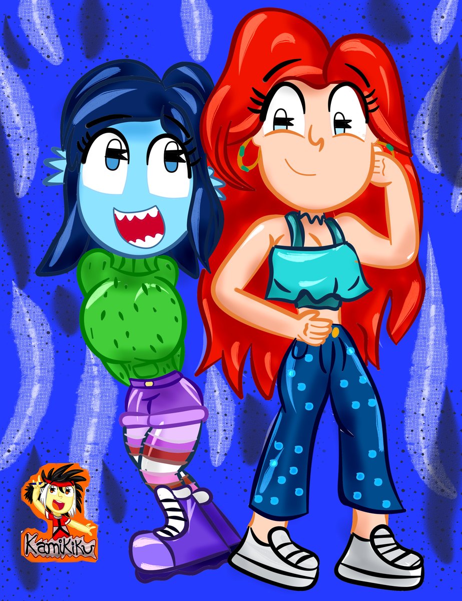 DrawingKamikiku's tweet photo. RUBY Y CHELSEA
#RubyGillmanTheTeenageKraken #Dreamworks #RubyGillman #ChelseaRubyGillman #Fanart #Dibujo #DigitalArt #KrakensYSirenas https://t.co/PiqVXGuZdG