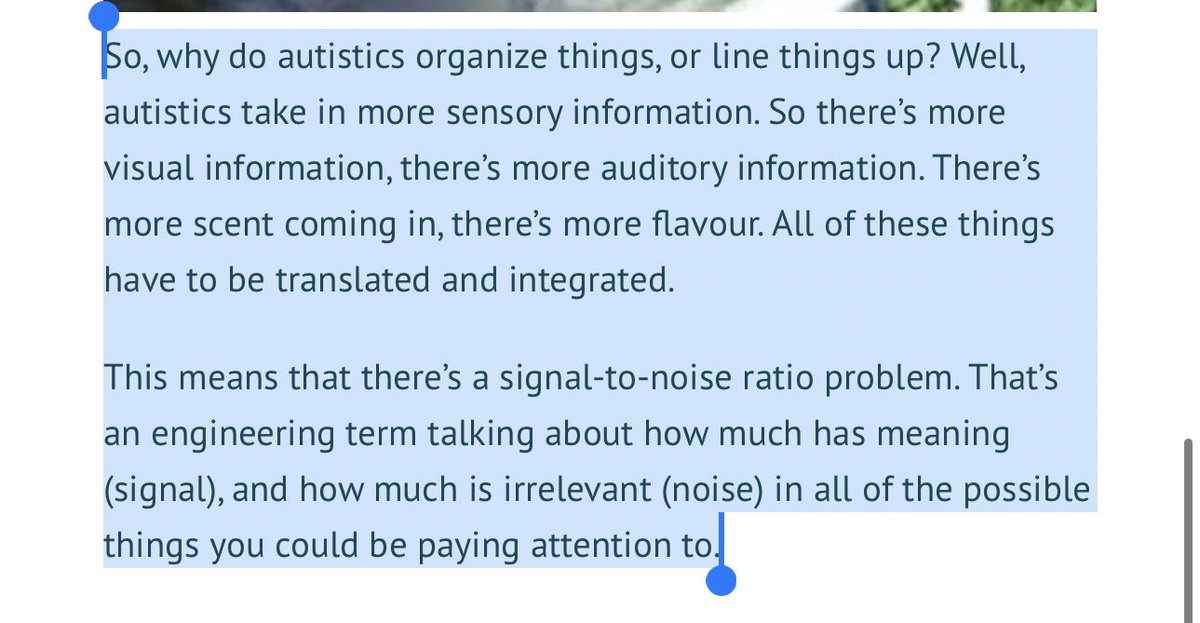 Although they aren’t as good at utilizing group averages in categorizing, many people with ASD like to over-categorize and over-organize to reduce “noise.”

This suggests there could be a problem, excessive categorization based on characteristic misattribution with gender.