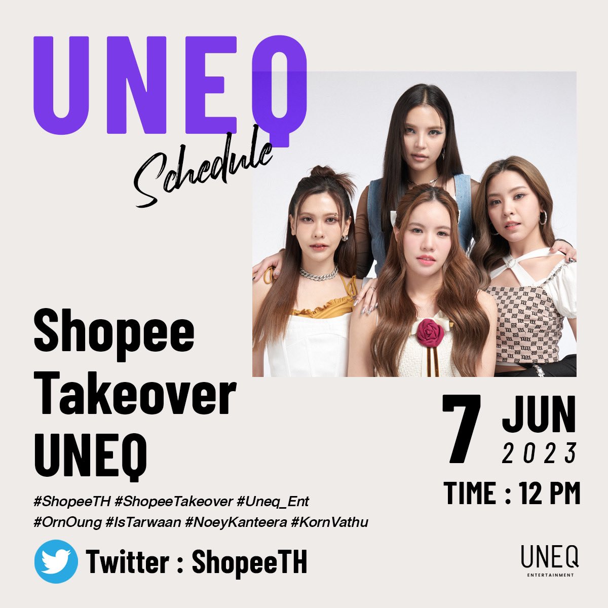 UNEQ Entertainment tweet media