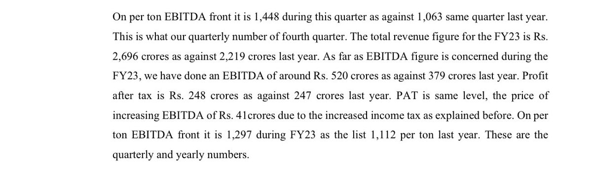 DIALWEALTH_IN's tweet image. Star cement has lowest raw material cost and highest selling price and EBIDTA per ton in addition they will save 45 cr in current year due to WHRS and additional incentives of 150 cr when Assam plant starts. 🙏🏻🙏🏻

Views are biased.