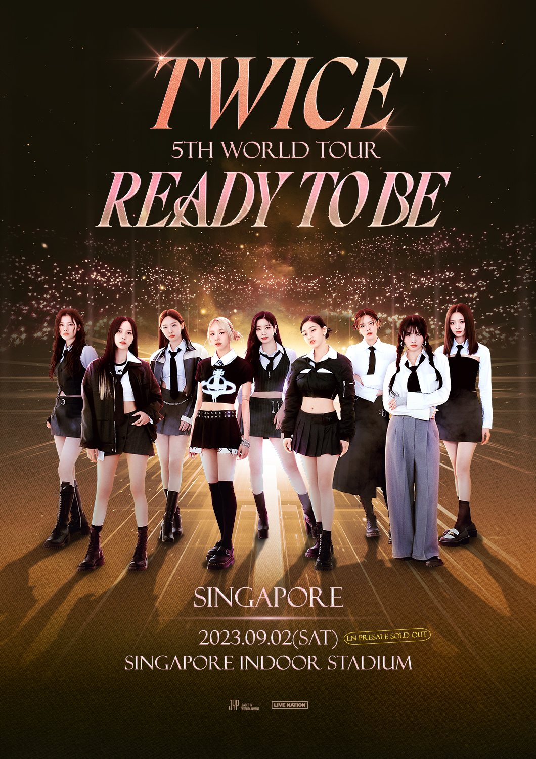 Live Nation SG on Twitter "Live Nation Presale tickets for 𝐓𝐖𝐈𝐂𝐄 𝟓𝐓𝐇