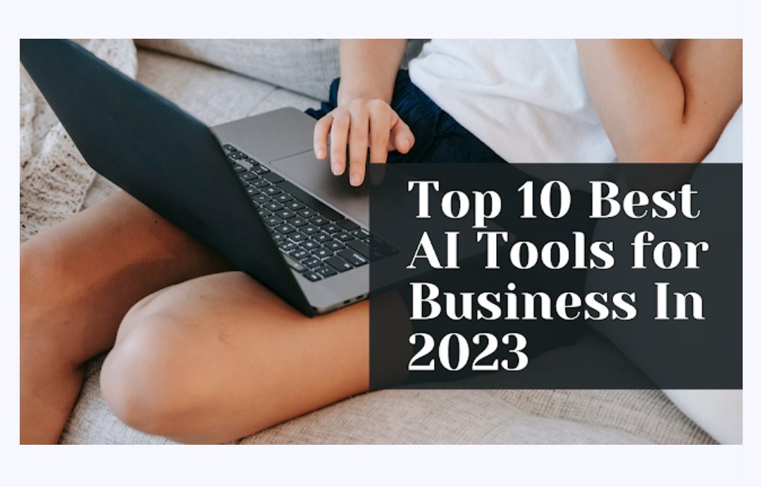 Programmers0_0's tweet image. Top 10 Best AI tools for your Business in 2023
#magicalai #AItools
magicalaiapp.blogspot.com/2023/06/Top-10…
