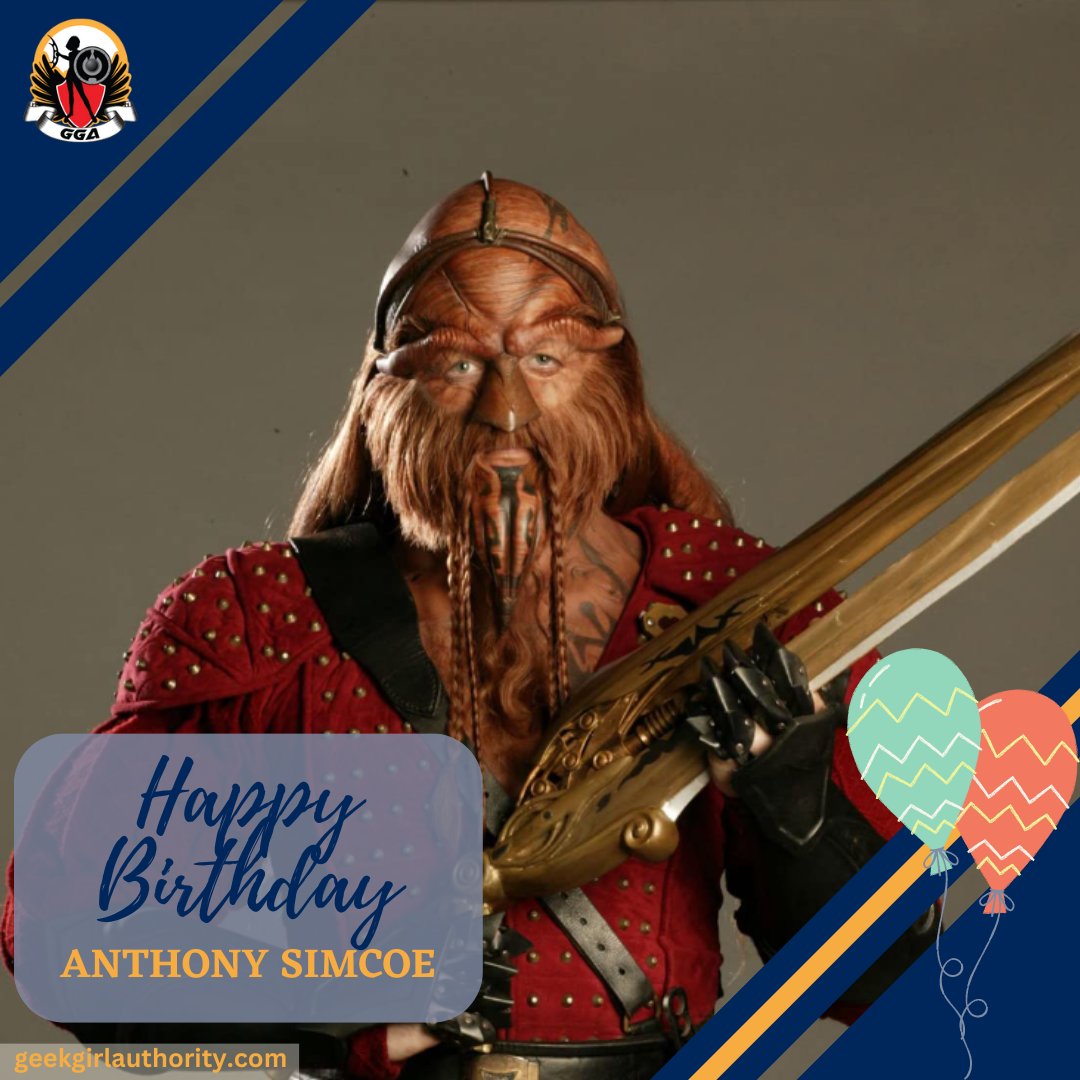 Happy birthday, Anthony Simcoe! Which one of his roles is your favorite and why is it D\Argo? 
