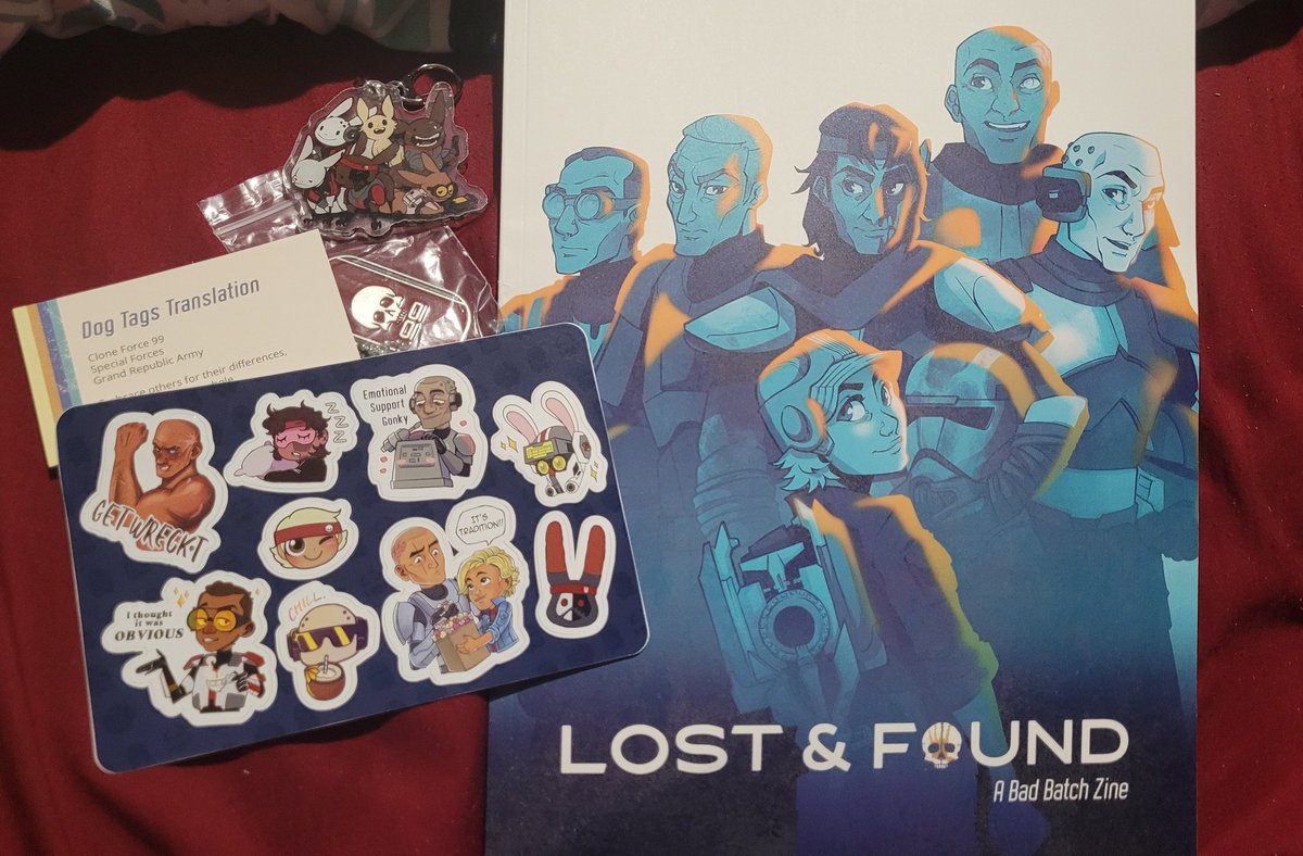 My <a href="/badbatchzine/">Lost & Found: A Bad Batch Zine | SHIPPING!</a> arrived today, so I'm so happy to read and look at it in print.