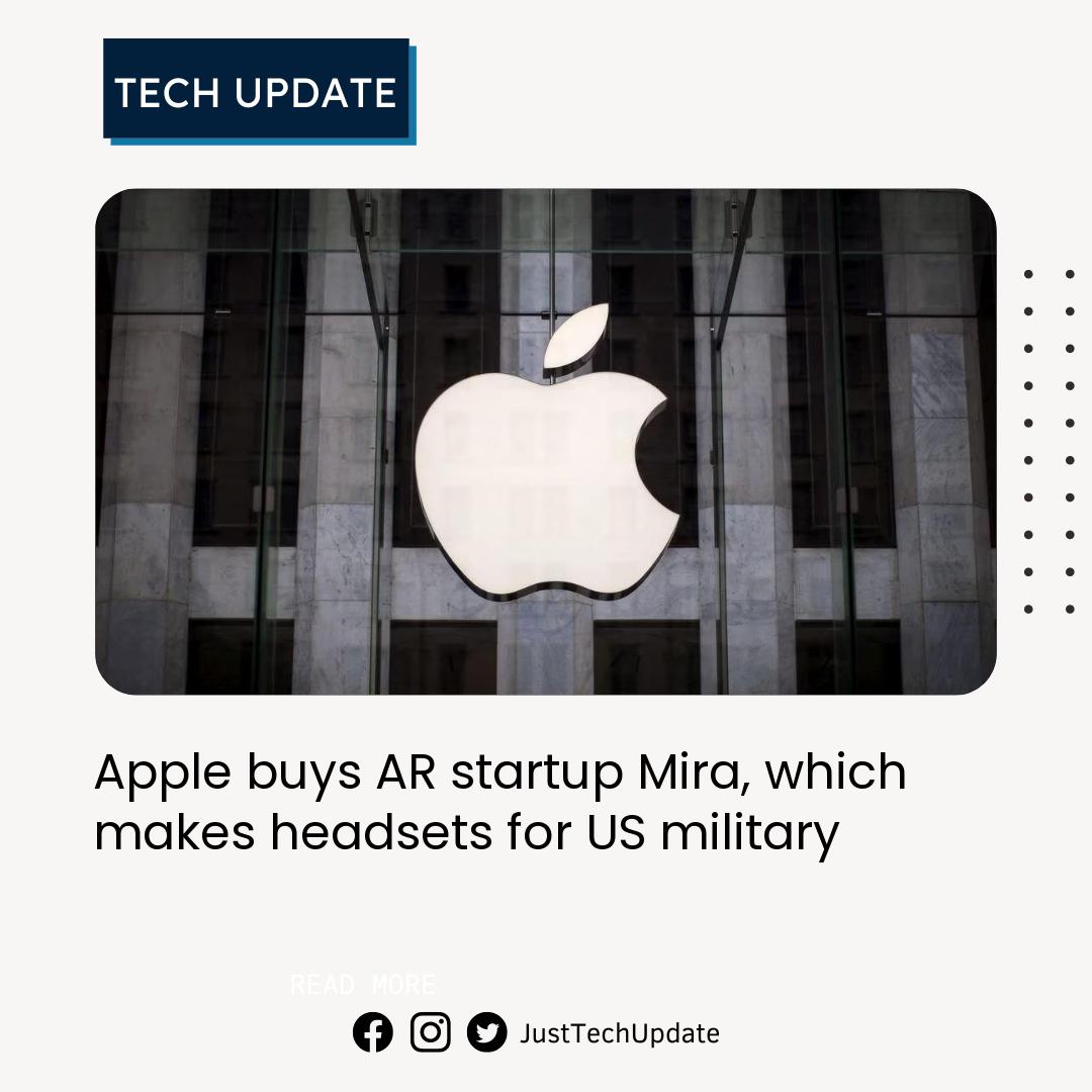 JustTechUpdate on Twitter "Apple has acquired Los Angelesbased