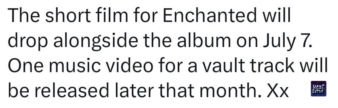 🕊 ENCHANTED SHORT FILM IS COMINGGG!!!