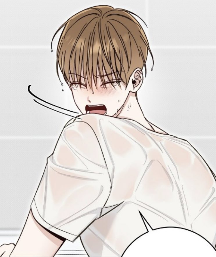 あcherry on Twitter "Actually he was washing his hair and shampoo got