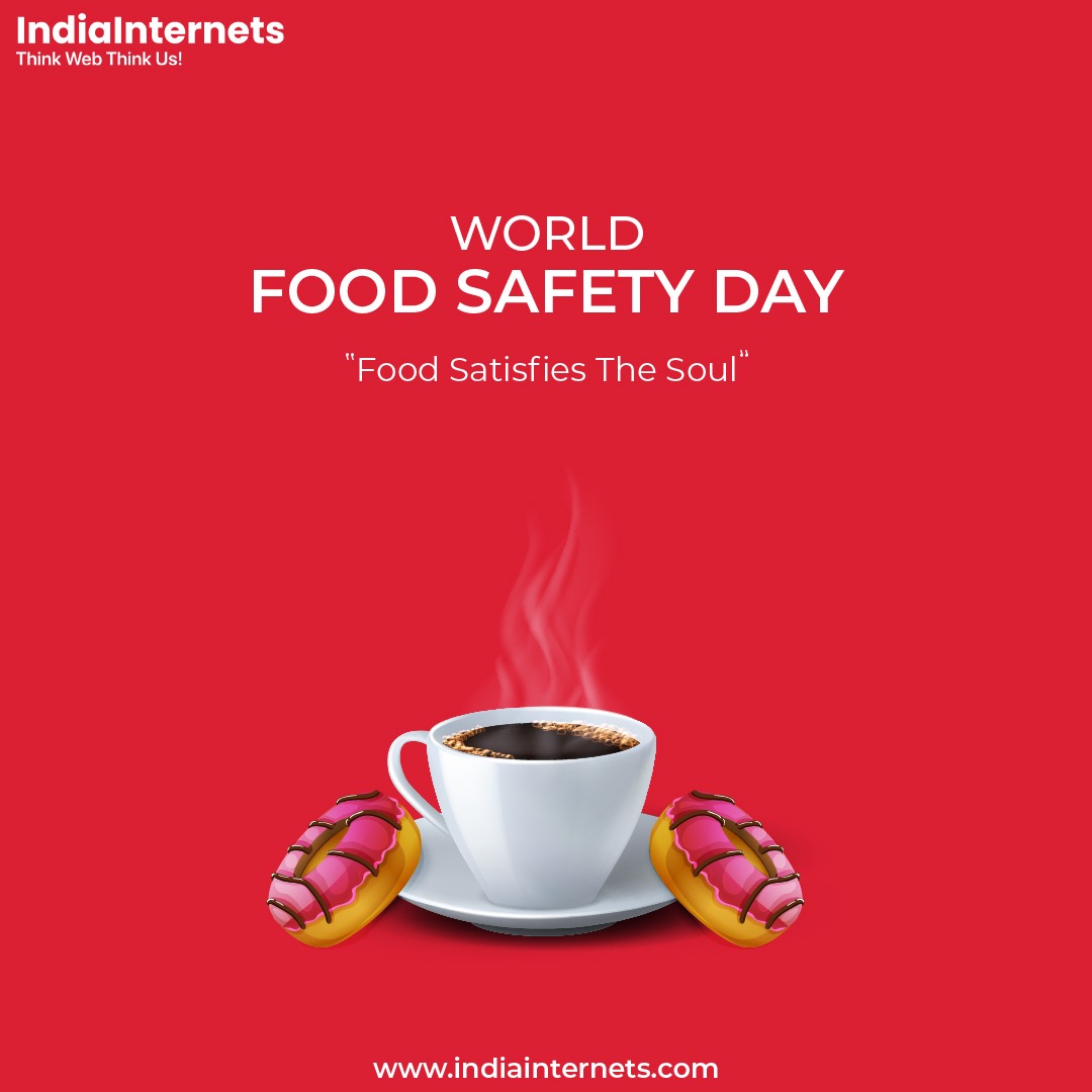 Food never counts till it touches your soul. Happy World Safety Food Day with a steaming cup of coffee and doughnut.
.
.
.
#Indiainternets #WorldFoodSafetyDay #SafeFoodForAll #momentmarketing #topicalpost #topicalspot #viralpost #FoodSafetyFirst #FoodSecurity