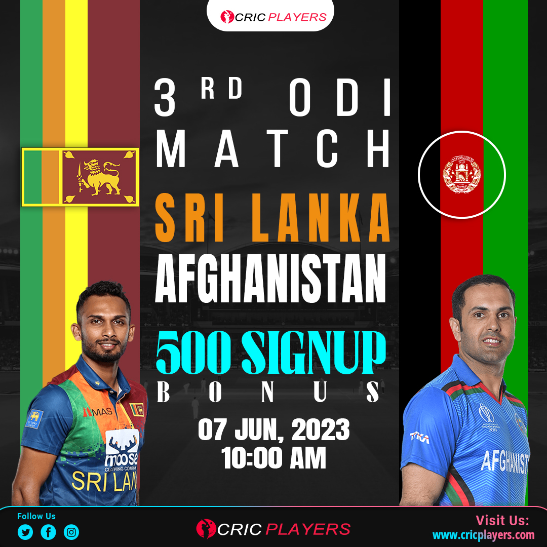 🔥 Epic Cricket Clash: Afghanistan vs Sri Lanka! Who Will Triumph in the 3rd ODI Battle? 🏏
.
.
.
Join now👇
bit.ly/3IsRRiX
.
.
.
#AFGvsSL #MatchDay #Oval #WTCFinal #IndianCricketTeam #INDvsAUS #RohitSharma #WTC23 #TeamIndia #ViratKohli #AxarPatel #cricplayers