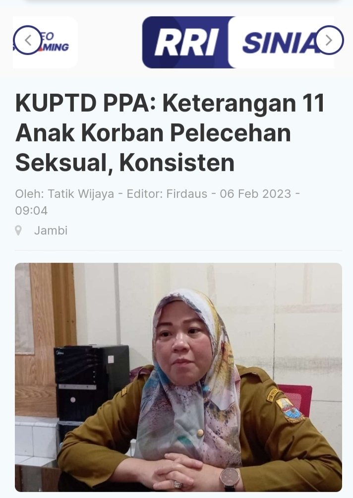 Ini Ibu Iin alias Asi Noprini Pak @mohmahfudmd