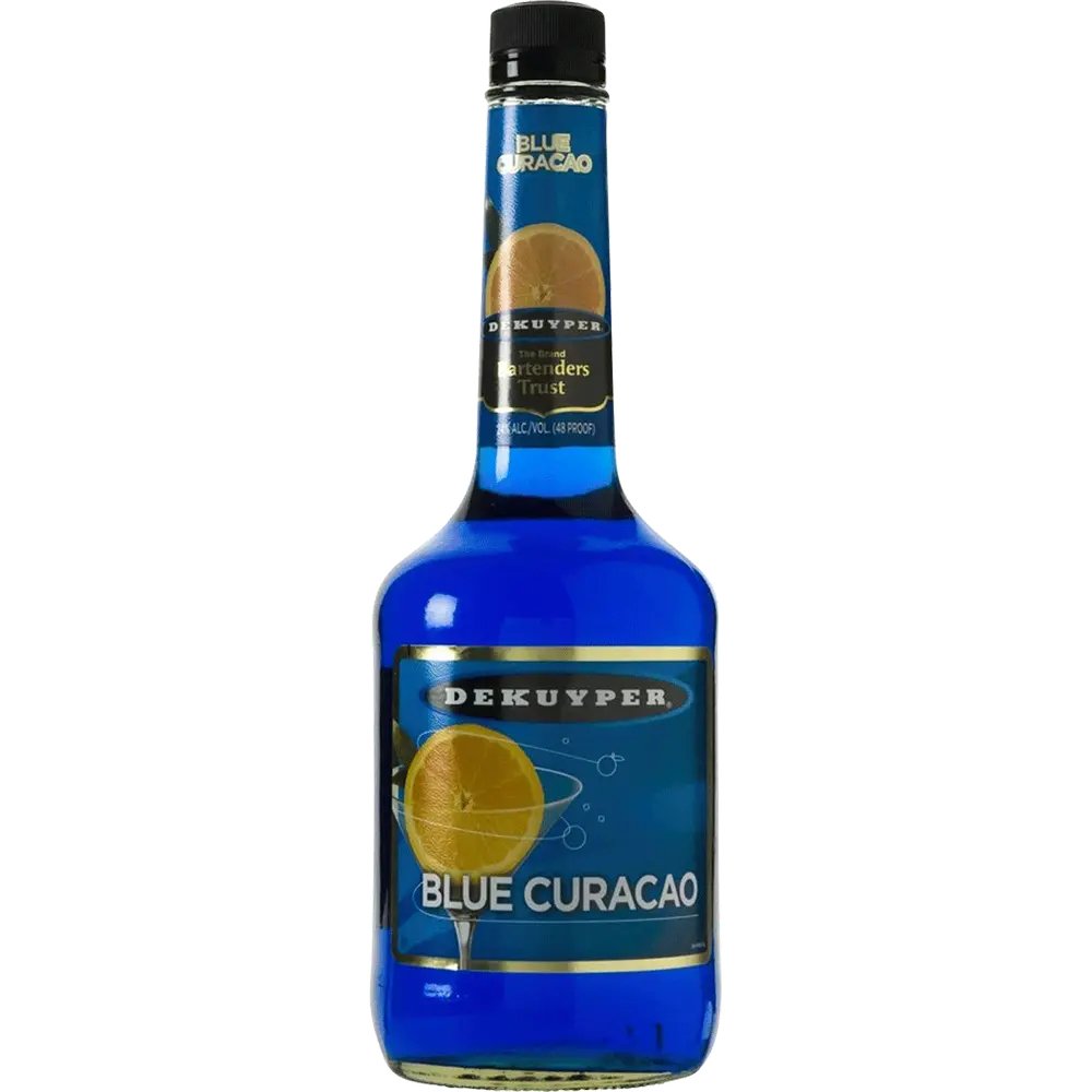 blue curaçao is one of the funniest scams in alcohol to me

it's used in tons of cocktails for its unique blue color… but that color is literally unrelated to the actual flavor! 

it's basically just slightly more bitter triple sec, with added E133 Brilliant Blue food coloring