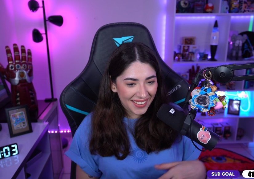 Gracias por el stream de hoy lic, la quiero mucho 💓