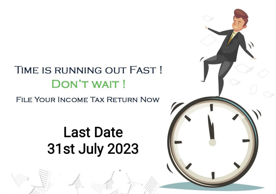 Don't delay! File your Income Tax Return #ITR today. ⏰

⚠️Important Reminder: 31 July Due Date ⚠️ #incometaxreturn #incometax #tax #income #tds #salary #refund #AIS #26AS #vcjco #firozabad #agra #SmallBusiness #job #taxseason