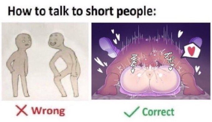 You can only do this if your taller than this red headed commander~