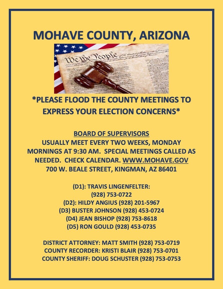 @KariLake Let’s go, folks.  #Arizona #MohaveCounty #WakeUpStandUpSpeakUp