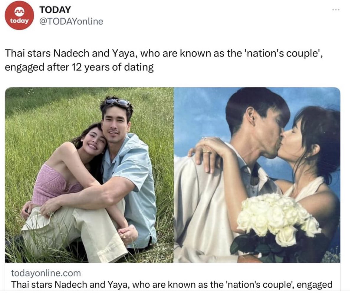 Nadech Yaya unity news feature in Singapore! Ride the waves~~~ @Eyescatcher @mayyamada @EEglarinda @NadechKugimiy14 @nadechyaya_singapore @nyinterfc #ณเดชน์ญาญ่า #ณเดชน์ญาญ่า👫♥ #nadechyaya