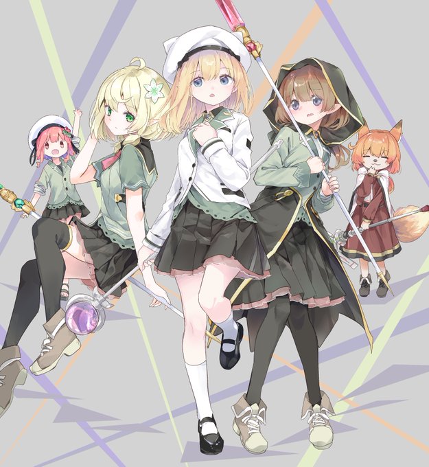 落書き 制服のみなさん #aliceincradle 