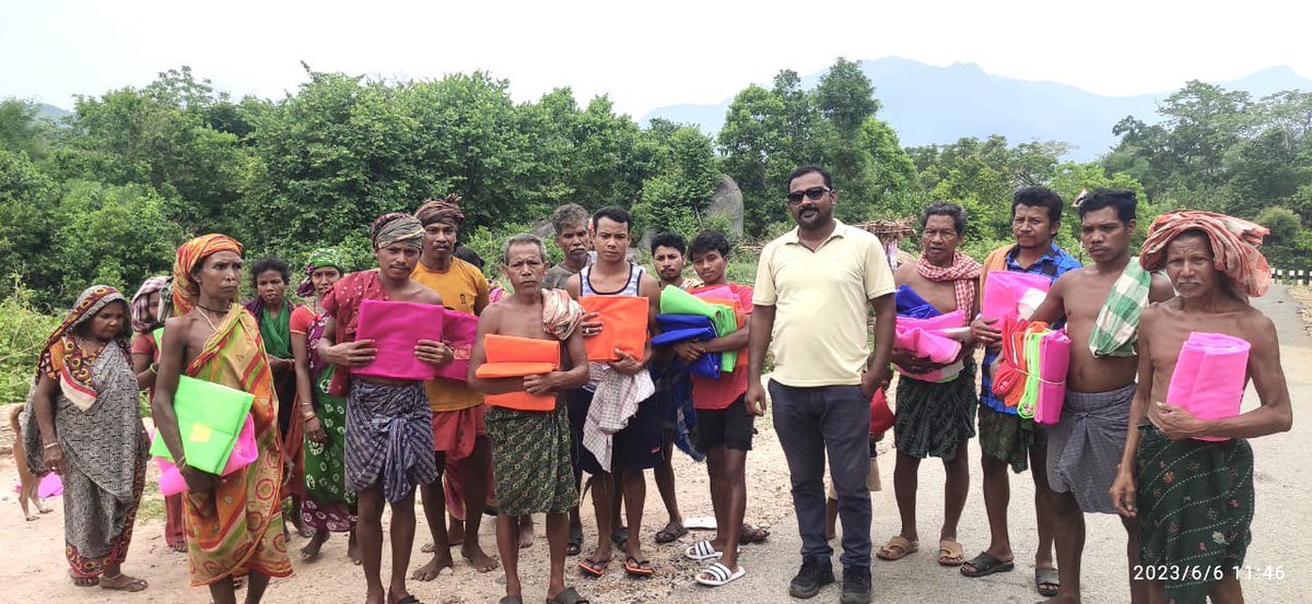 SambitBegray's tweet image. Included in such camps are IEC/BCC/IPC activities, distribution of mosquito nets and community meetings to make the villagers aware of the dreaded disease @DeepakGanjam