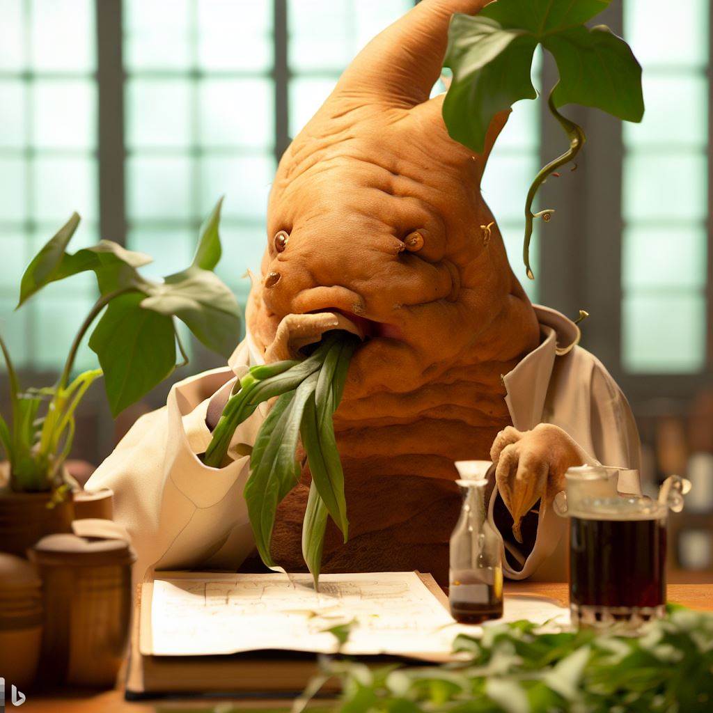 What would you eat if you were a mandrake? #fanart #HarryPotter
