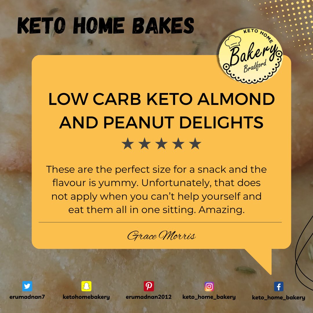 We love feedback!
Thanks for the lovely review, Grace Morris😊

Visit our website: 💻 ketohomebakes.com
Contact us 📲: 07449938294
#ketolowcarb #keto #ketodiet #ketoweightloss #ketorecipes #lowcarb #ketolife #ketofood #ketotransformation #ketofriendly #ketolifestyle