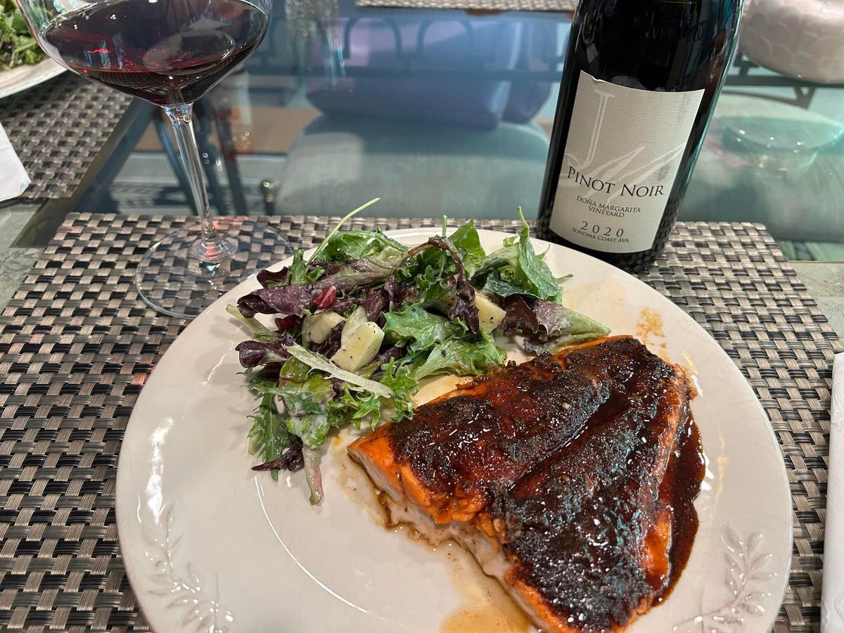 Don Gher, CFA on Twitter "Grilled Fresh Copper River Salmon with maple