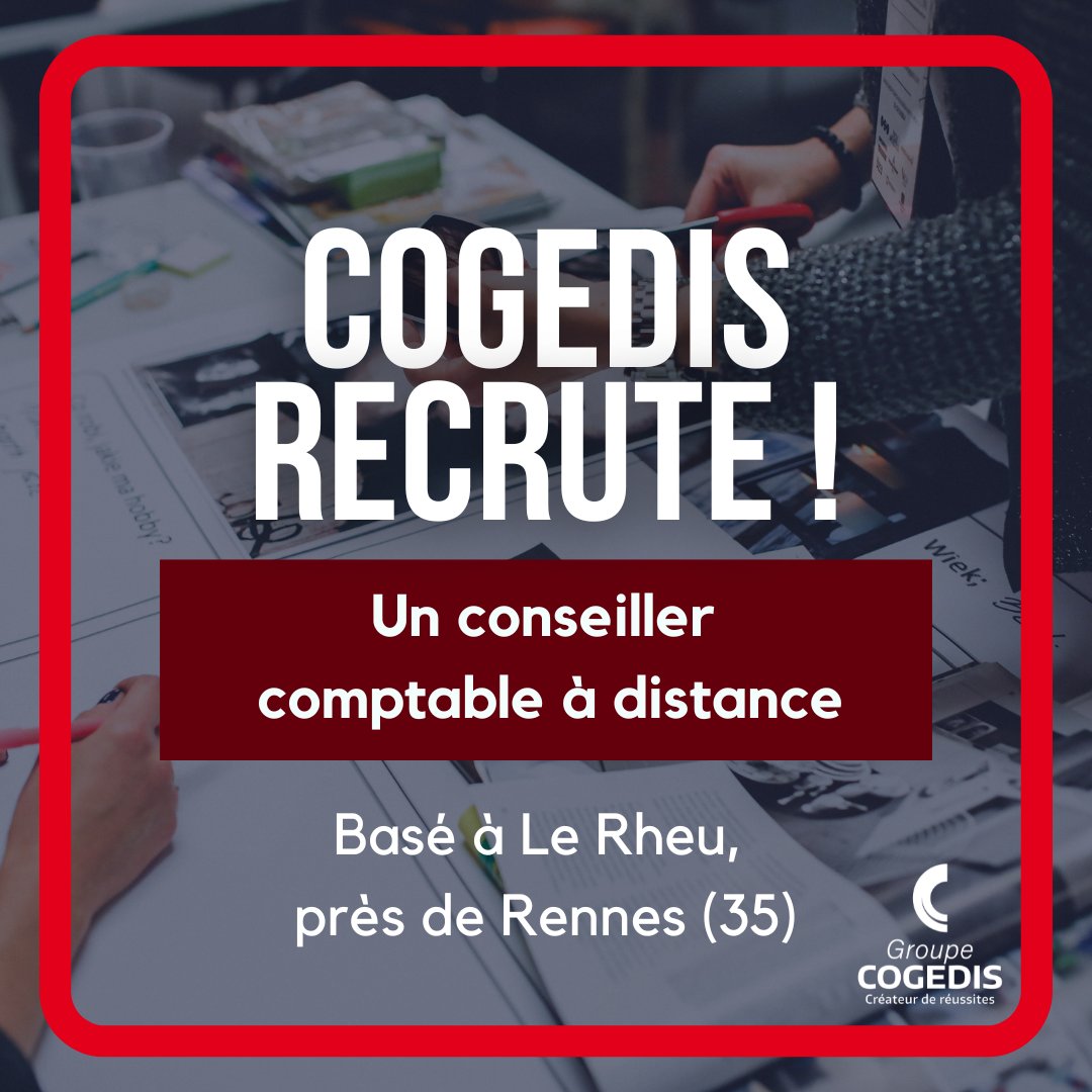 [#Recrutement]🔍 Cogedis recherche un conseiller comptable à distance (H/F) !

Poste à pourvoir au Rheu, près de #Rennes (35)

Apportez du #conseil en vous appuyant sur les différentes expertises du Groupe Cogedis et des outils innovants 👍

Intéressé ? ⤵️
bit.ly/3ivXLq2