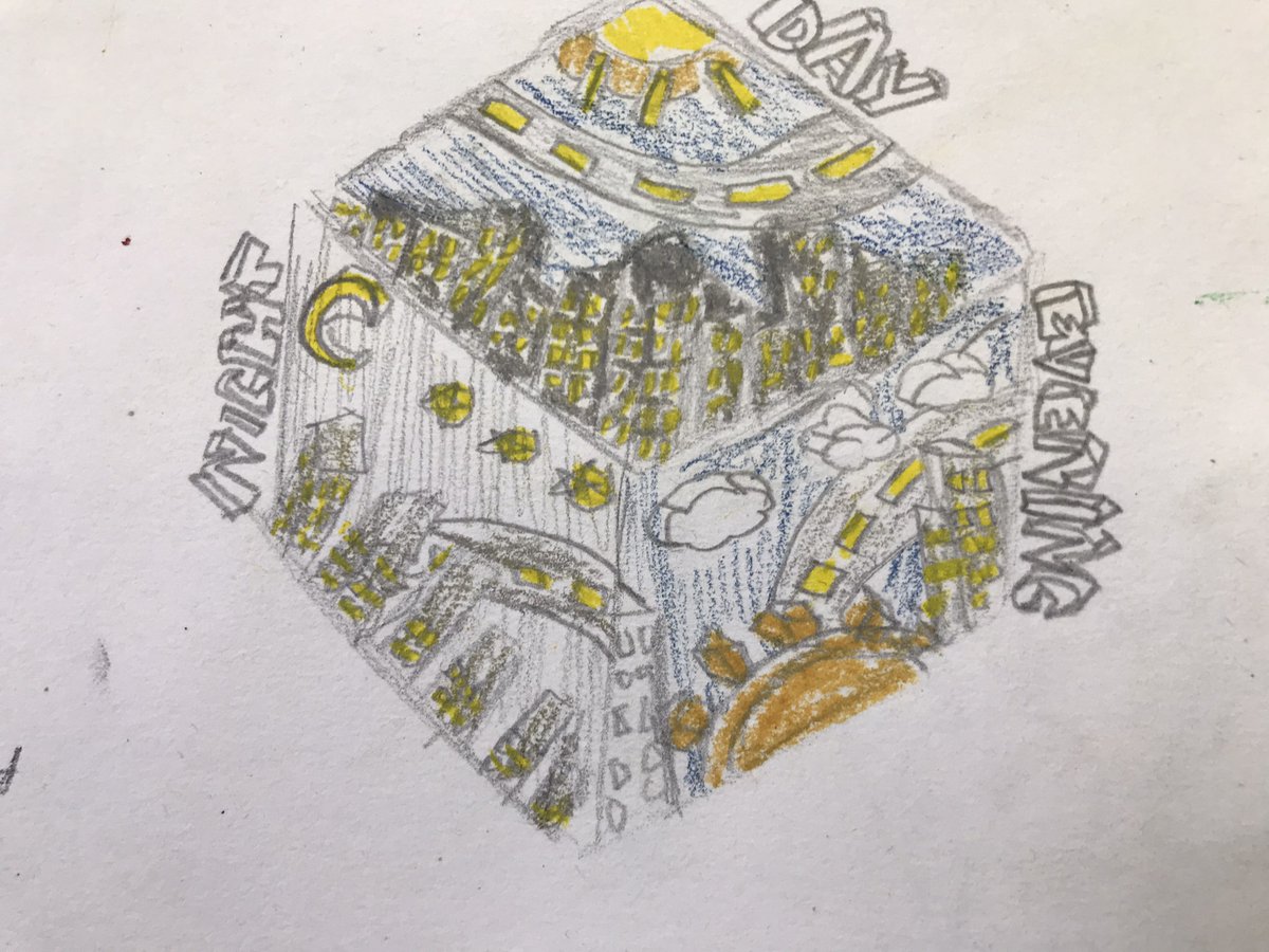 Amaia_Movie's tweet image. We were impressed by the level of invention and vision shown in these &quot;Urban Landscape&quot; sketch studies. Year 8. #Year8Art #Visualisations #ArtisticDevelopments #ArtIdeas