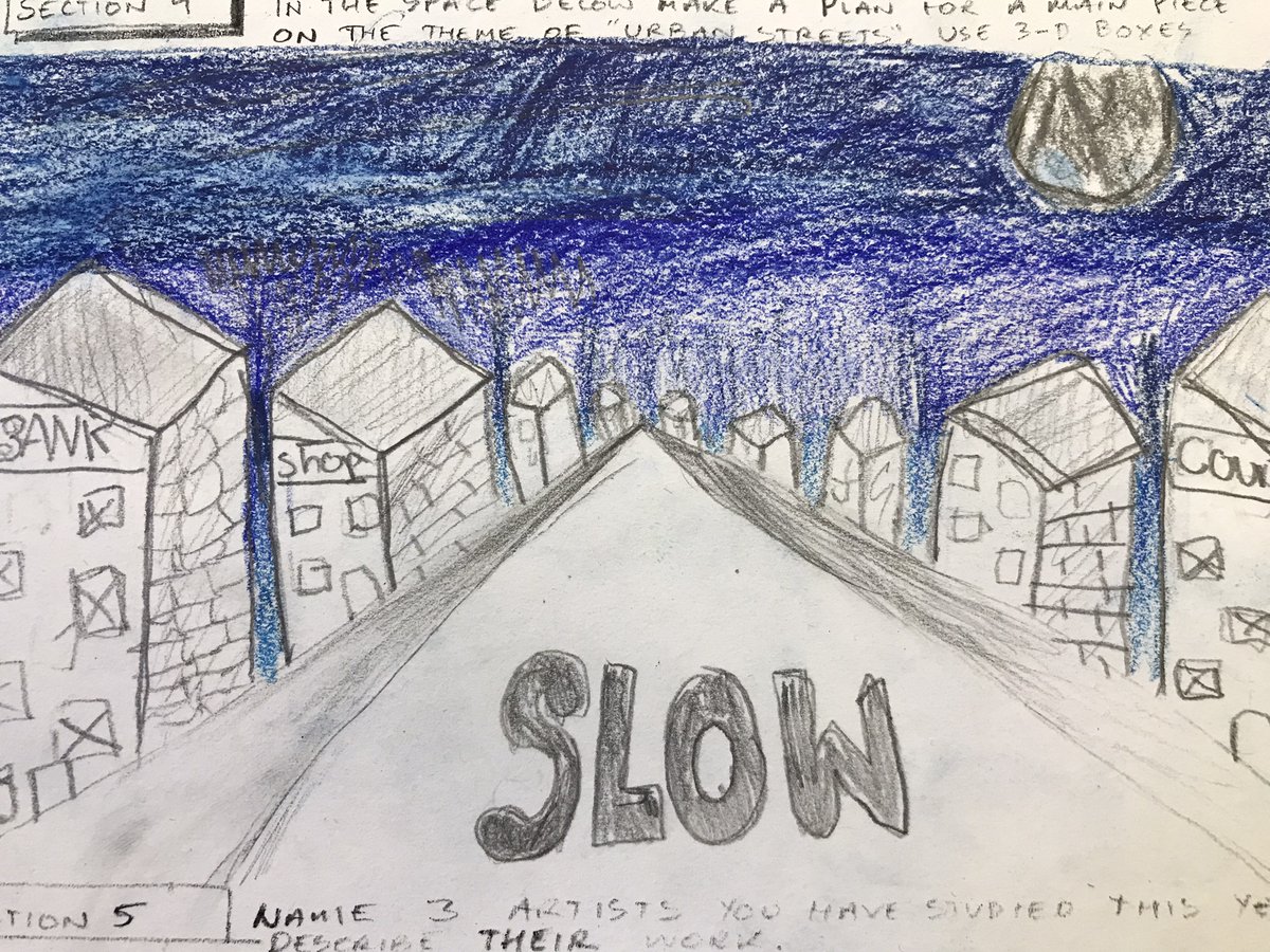 Amaia_Movie's tweet image. We were impressed by the level of invention and vision shown in these &quot;Urban Landscape&quot; sketch studies. Year 8. #Year8Art #Visualisations #ArtisticDevelopments #ArtIdeas