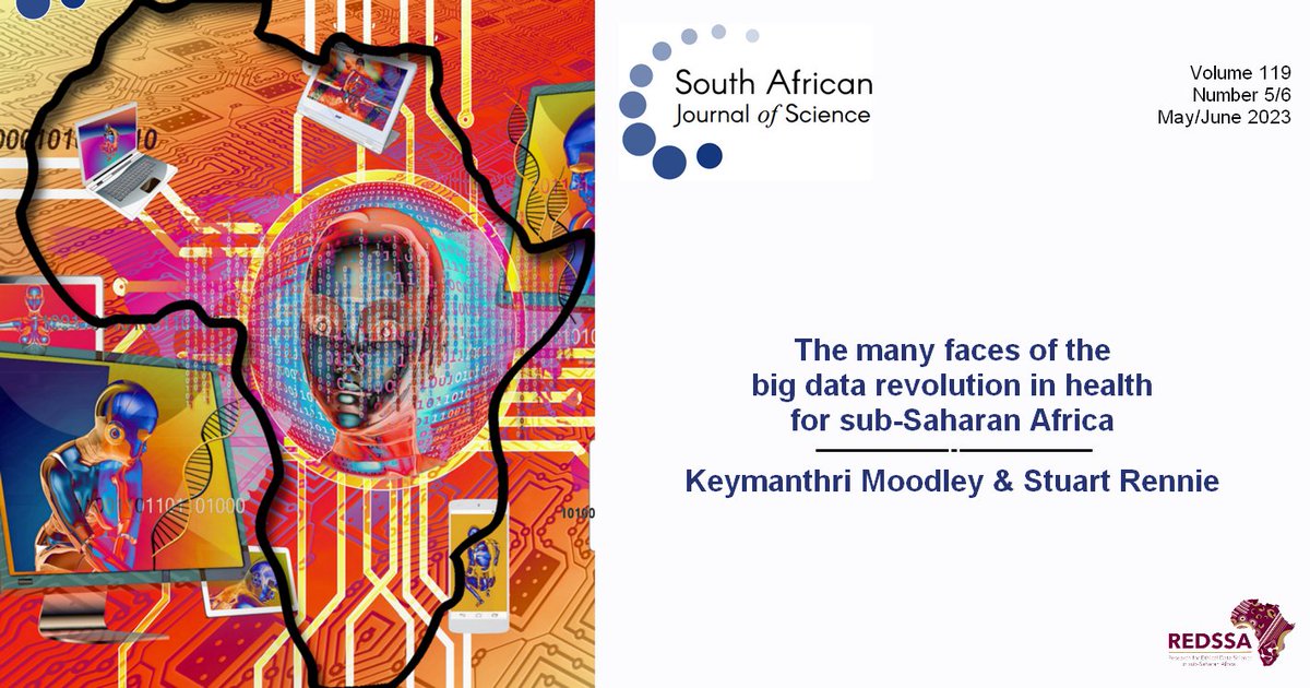REDSSA (@dsi_redssa) on Twitter photo The many faces of the #BigData revolution in health for sub-Saharan #Africa
@Keymenthri Moodley & @BioethicsGlobal
<a href="/SAJS_Official/">SAJournalofScience</a> ➡️ sajs.co.za/article/view/1…
#Bioethics #DataEthics @SU_CMEL @UNC_Bioethics The many faces of the #BigData revolution in health for sub-Saharan #Africa
@Keymenthri Moodley & @BioethicsGlobal
<a href="/SAJS_Official/">SAJournalofScience</a> ➡️ sajs.co.za/article/view/1…
#Bioethics #DataEthics @SU_CMEL @UNC_Bioethics