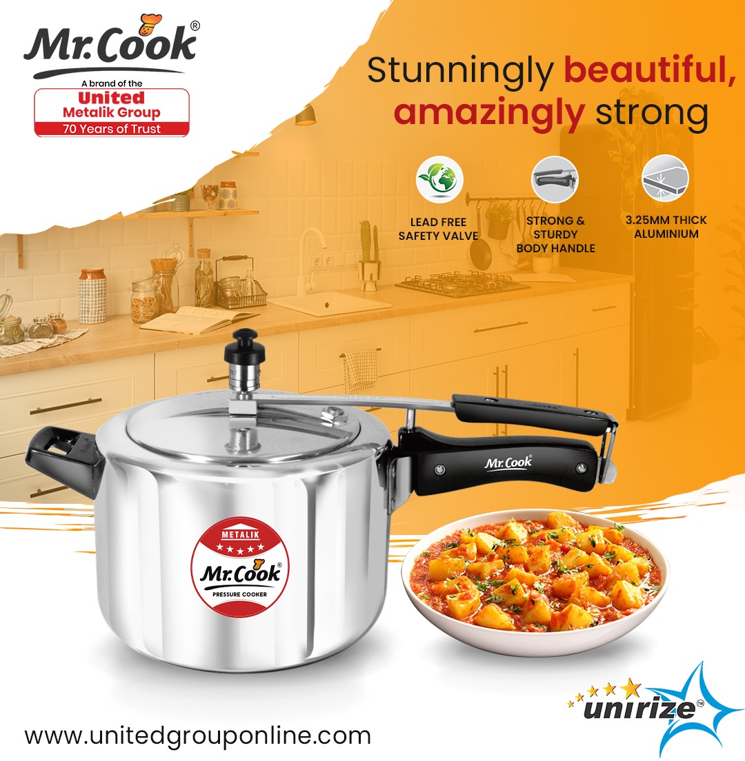 Stunningly Beautiful, Amazingly strong.
.
.
.
#MRCOOK #Cookers #Cookware #PressureCookers #HealthyCooking #Deep #roundedkadai
#RoundedTawa #Wok #Stwe #Pot #StainlessSteel
#Durable #Reliable #PremiumQuality #Tastyfood #Chefchoice
#Qualityproduct #Customersatisfaction