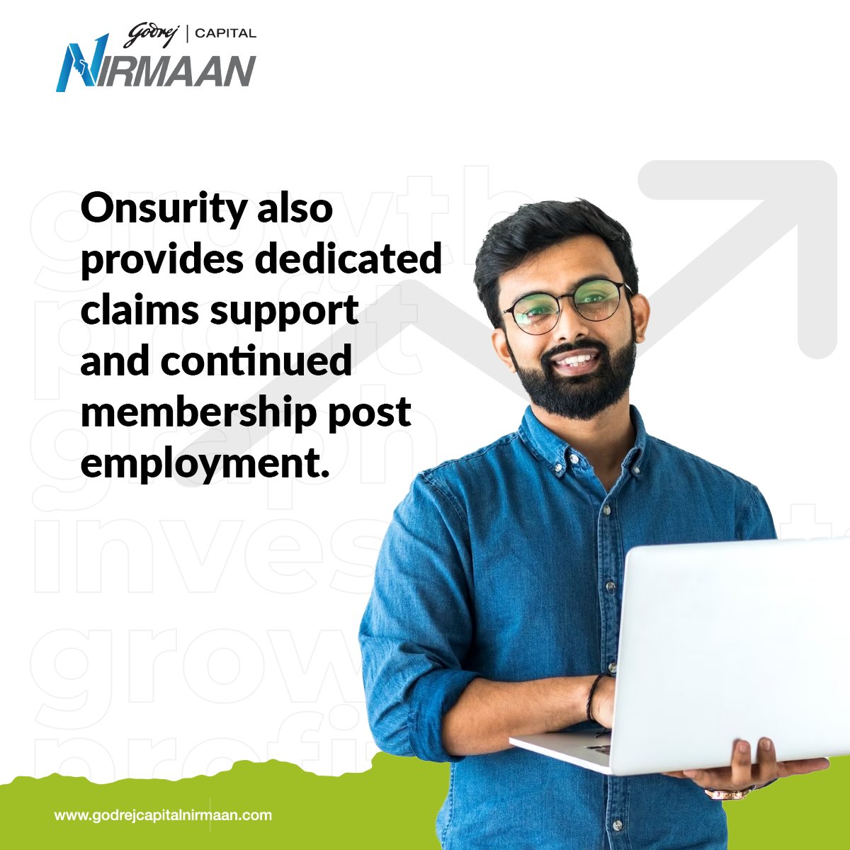 Nirmaan_GC's tweet image. Provide comprehensive health benefits for your employees and take care of your team&apos;s health with Godrej Capital Nirmaan&apos;s partnership with @onsurity! 🌡️💪 

#GodrejCapitalNirmaan #GrowWithNirmaan #MSMESolutions #BusinessGrowth #Partnerships