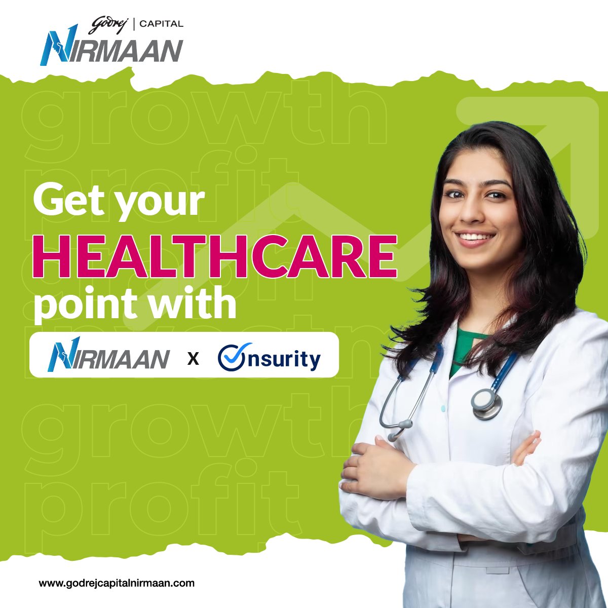 Nirmaan_GC's tweet image. Provide comprehensive health benefits for your employees and take care of your team&apos;s health with Godrej Capital Nirmaan&apos;s partnership with @onsurity! 🌡️💪 

#GodrejCapitalNirmaan #GrowWithNirmaan #MSMESolutions #BusinessGrowth #Partnerships
