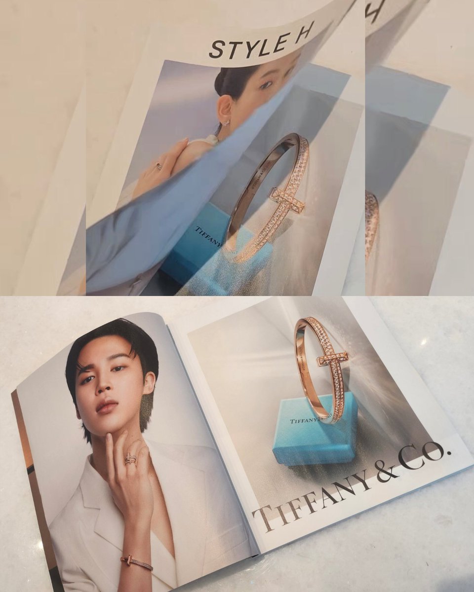 Jimin's Tiffany & Co advertisement for the 'This is Tiffany T' campaign was spotted inside the June issue of the Korean magazine STYLE H!

Our Tiffany Global Ambassador looks stunning taking over the full page 😍

#JiminXTiffanyAndCo