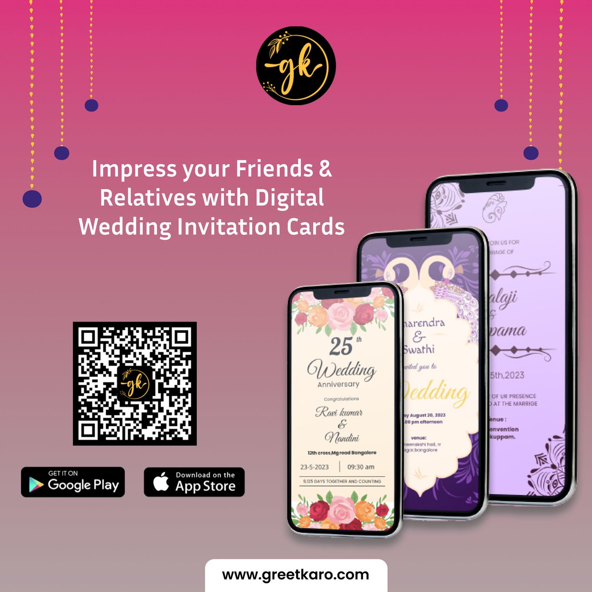 greet_karo's tweet photo. Impress your Friends &amp; Relatives with Digital Wedding Invitations Cards

https://t.co/5ZTKrvZ0Mh

#greetkaro #friends #relatives #digitalweddingcards #weddingcards #digitalcards #greetings #greetingcards #wishes https://t.co/r9XLxaR4Ov