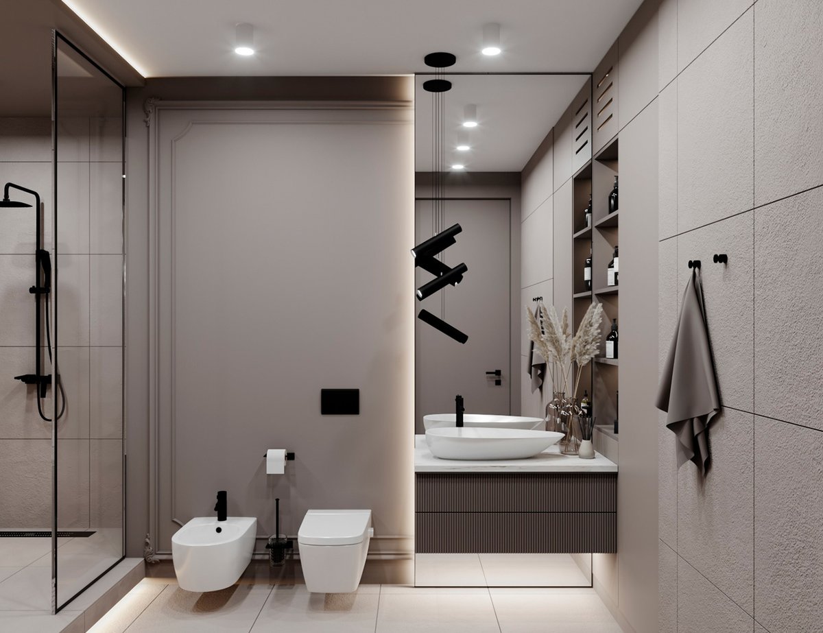 Rbrohant_US's tweet photo. Indulge in the ultimate luxurious bathing experience.
.
📷 DM for credit
Double tap if you 📷 this!
#rbrohant #interiordesign #showersystem #bathroomrenovation #bathroomfaucet #brushedgold #water #luxurybathroom https://t.co/fXOTyXGXiH